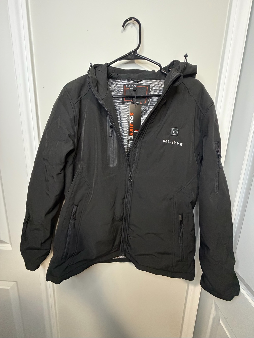 Soljkiye Women's Black Heated Jacket